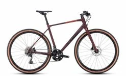 Vélo Gravel - CUBE - Cube Nulane Race Rubyred´n´black