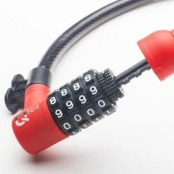 Antivol Qloc Cable à Chiffre Ø12 - 650MM -Vélo Soldes Magasin antivol qloc cable a chiffre 650mm 2