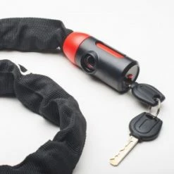 Antivol Qloc Chaine Ø6 - 900MM -Vélo Soldes Magasin antivol qloc chaine 900mm 3