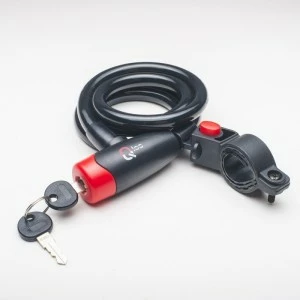 Antivol Qloc Spirale à Clé Ø15 - 1500MM 2 Antivol Qloc Spirale à Clé Ø15 - 1500MM – Image 2