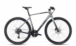 Vélo Gravel - CUBE - Nulane C:62 SLT Prizmsilver´n´black